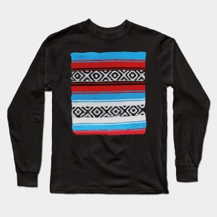 Falsa mexican blanket serape Long Sleeve T-Shirt